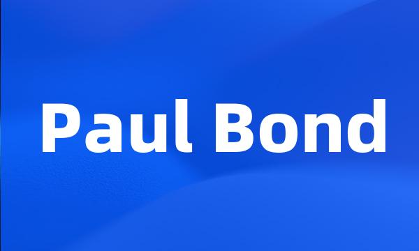 Paul Bond