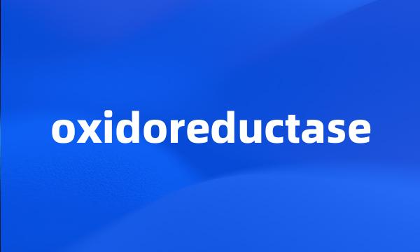 oxidoreductase