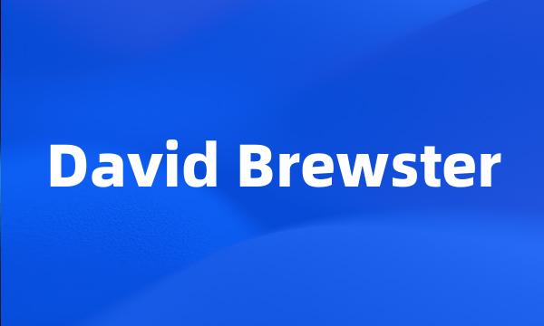 David Brewster