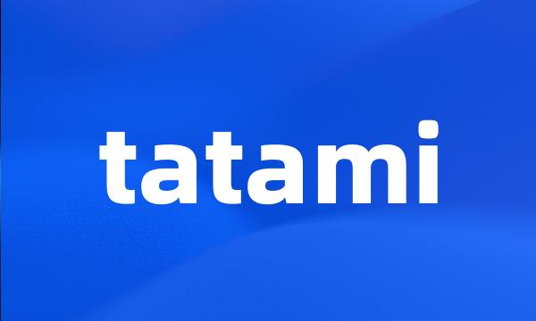 tatami