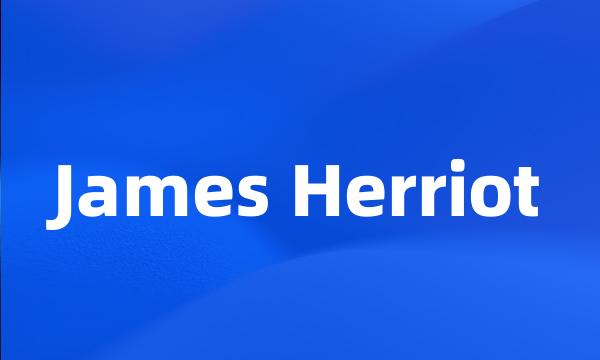 James Herriot