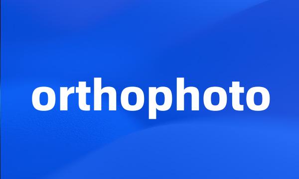 orthophoto