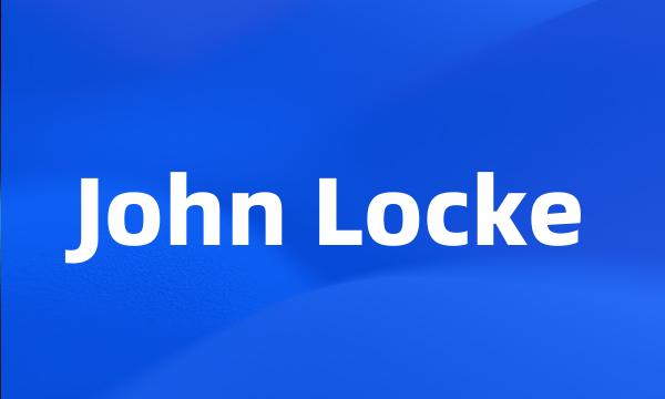 John Locke