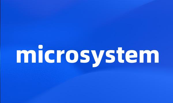 microsystem