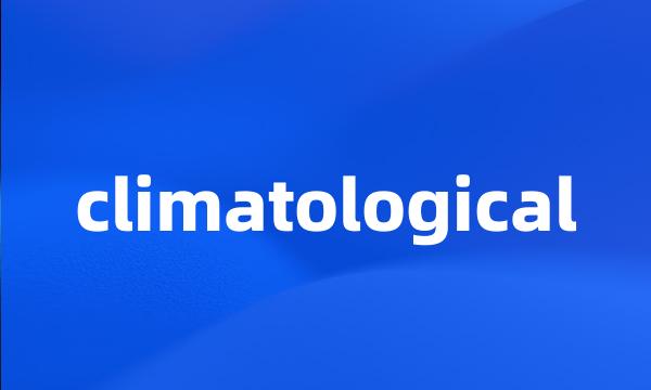 climatological