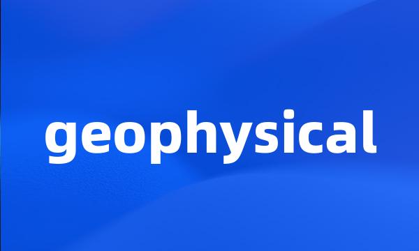 geophysical