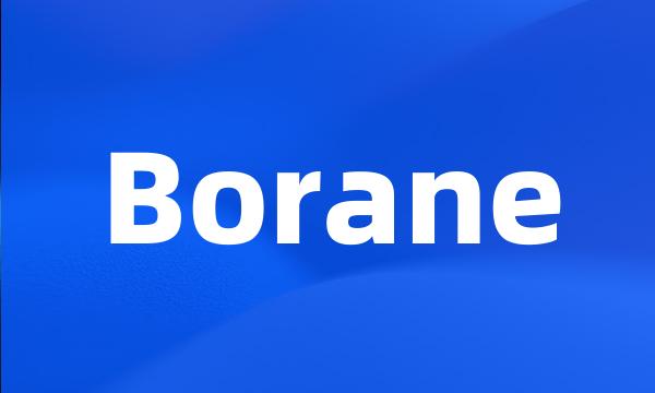 Borane