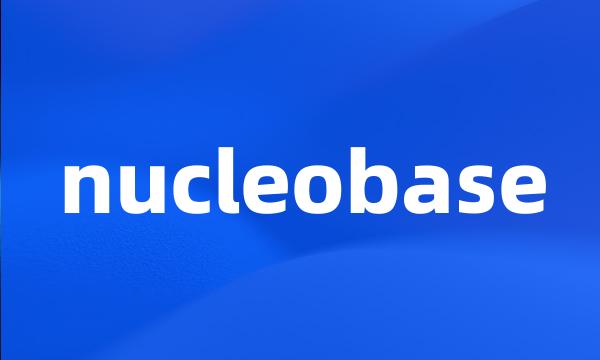 nucleobase