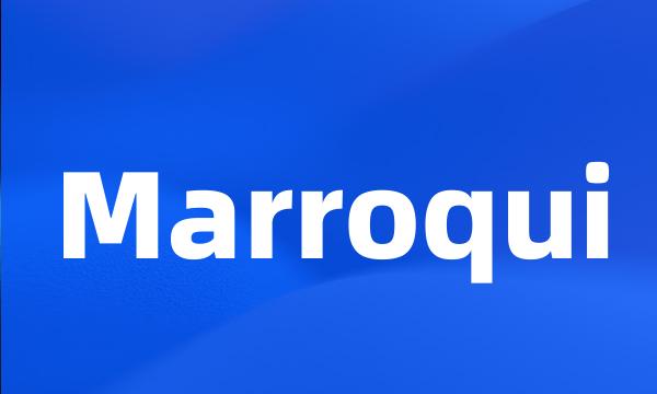 Marroqui