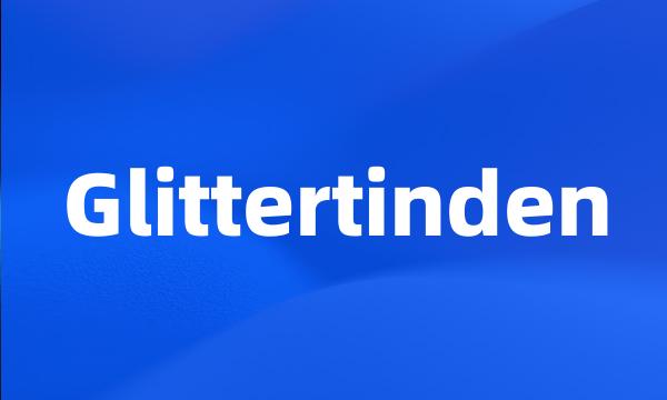 Glittertinden