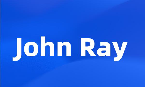 John Ray