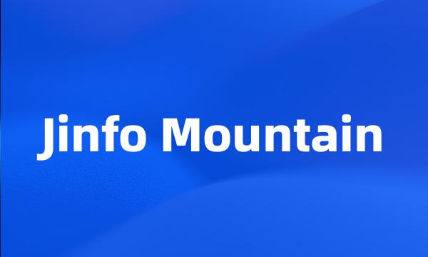 Jinfo Mountain