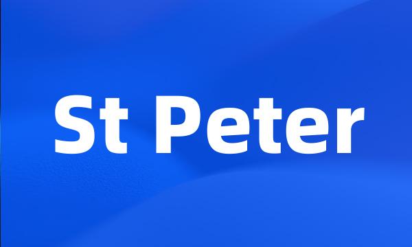 St Peter