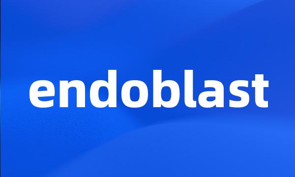 endoblast