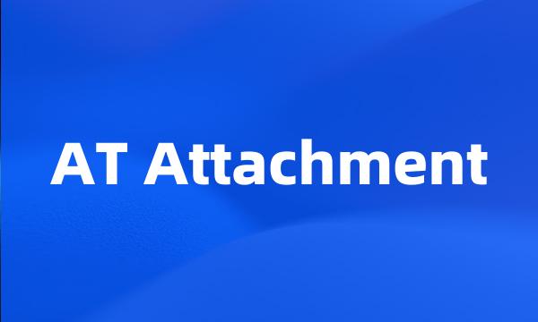 AT Attachment