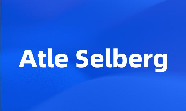 Atle Selberg