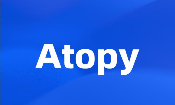 Atopy