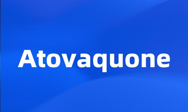 Atovaquone