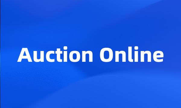 Auction Online