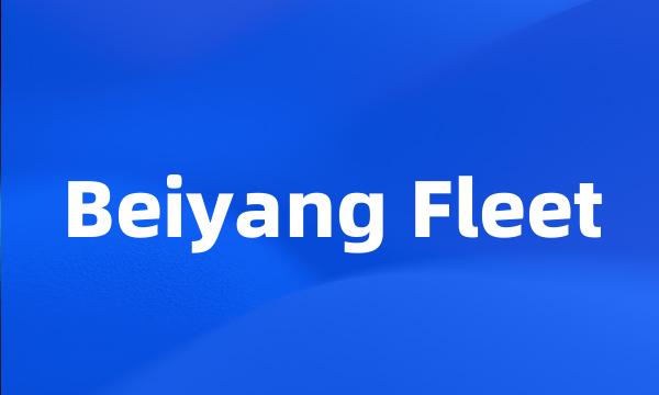 Beiyang Fleet