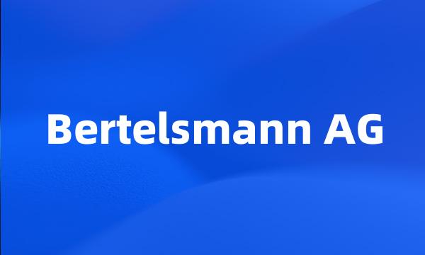 Bertelsmann AG