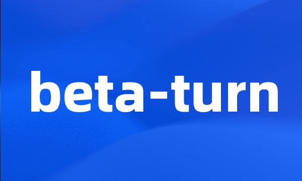 beta-turn