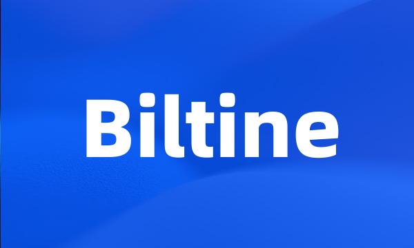 Biltine