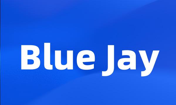 Blue Jay