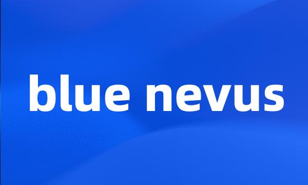 blue nevus