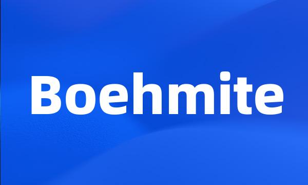 Boehmite