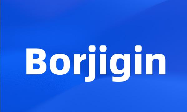 Borjigin