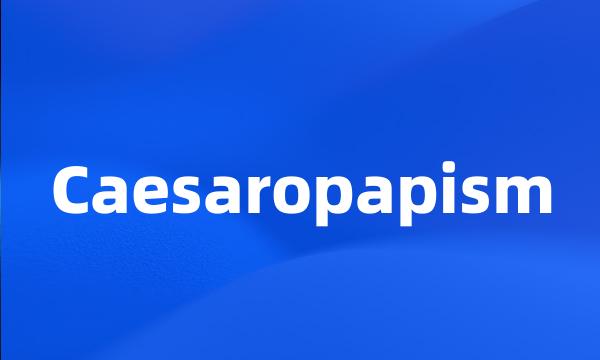 Caesaropapism