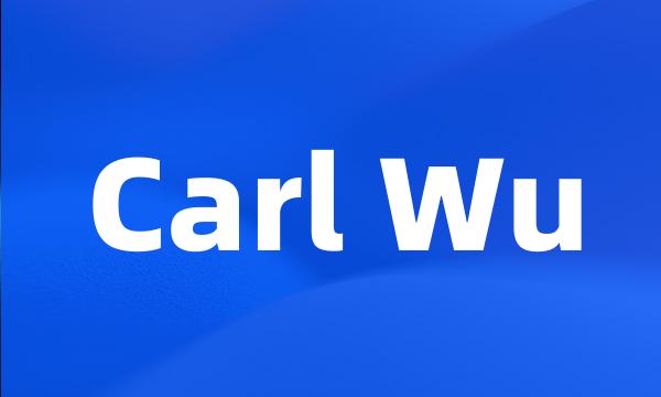 Carl Wu