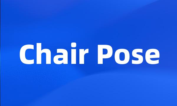 Chair Pose