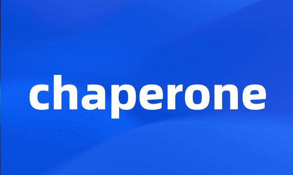 chaperone