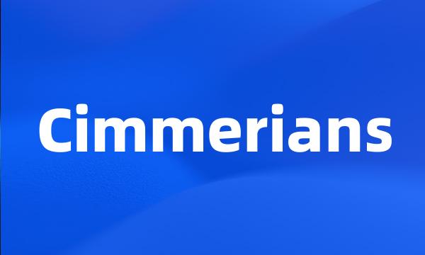 Cimmerians