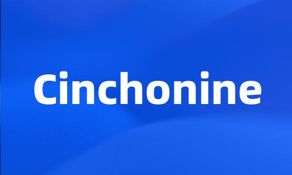 Cinchonine