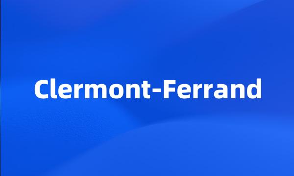 Clermont-Ferrand