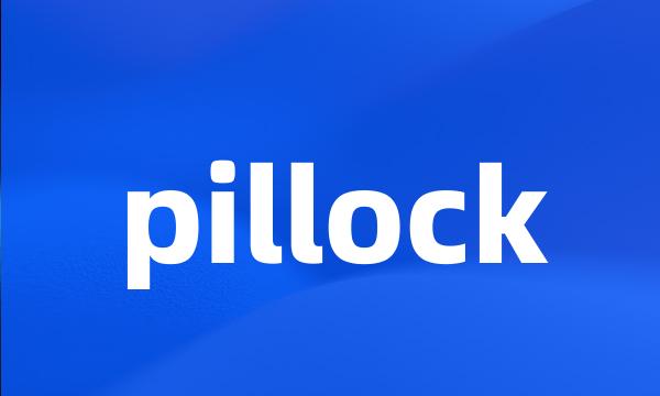 pillock