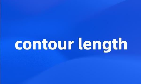 contour length