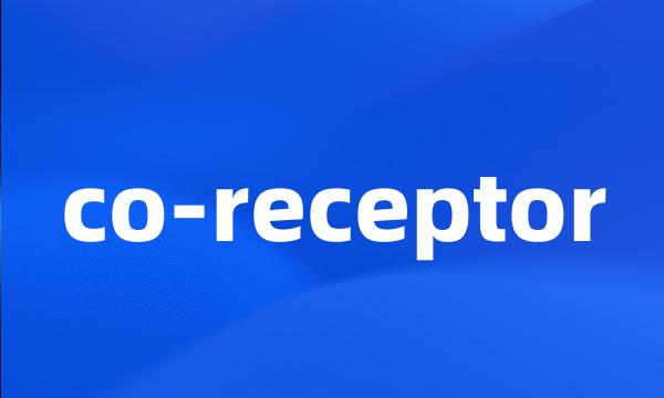 co-receptor