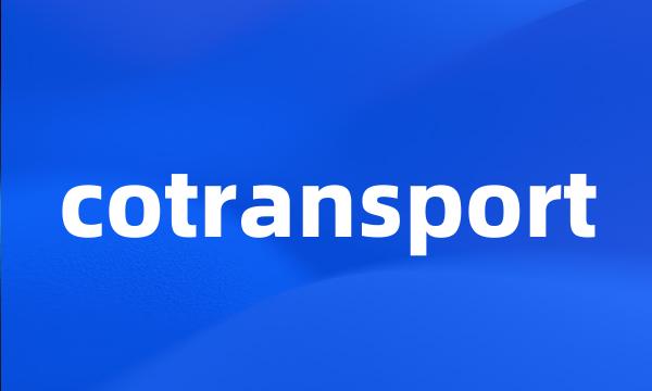 cotransport