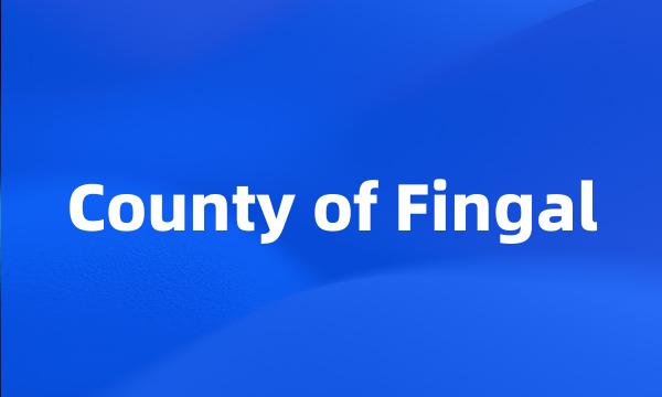 County of Fingal