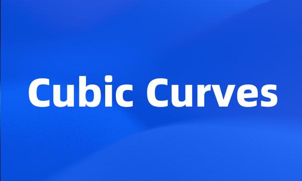 Cubic Curves