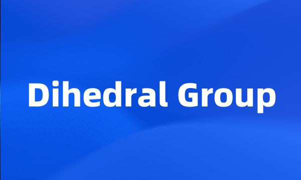 Dihedral Group