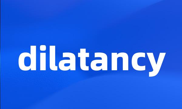 dilatancy