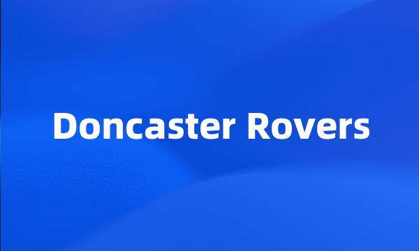 Doncaster Rovers