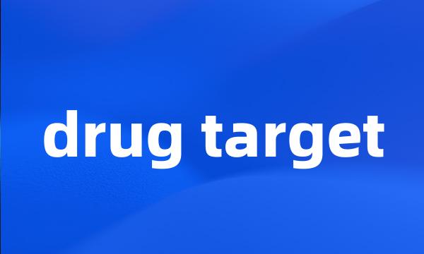 drug target