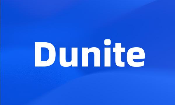 Dunite