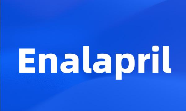 Enalapril